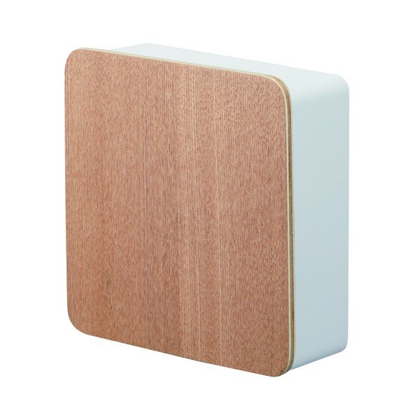 Balta raktų dėžutė su faneros durelėmis Yamazaki Rin-image-2