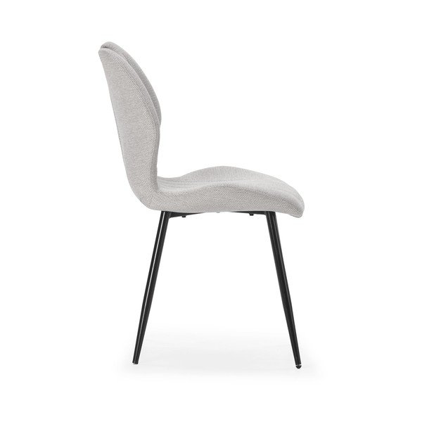 Valgomojo kėdės šviesiai pilkos spalvos 4 vnt. Muli – Marckeric-image-3