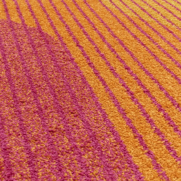 Geltonos spalvos/oranžinės spalvos kilimas 120x170 cm Muse Orange Retro – Asiatic Carpets-image-2