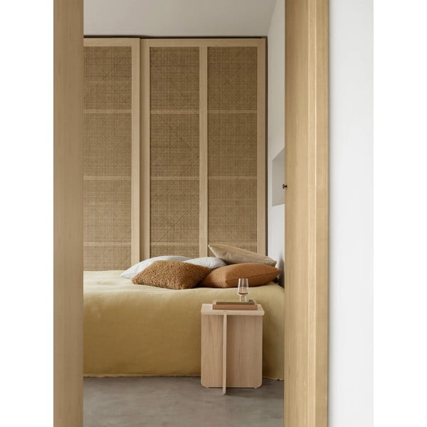 Iš ąžuolo masyvo šoninis stalas 35x35 cm Engawa – Blomus-image-1