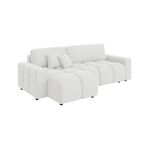 Sulankstoma kampinė sofa baltos spalvos (kintama) Luki – Ropez-image-3