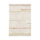 Skalbiamas/rankų darbo iš medvilnės kilimas rožinės spalvos/kreminės spalvos 90x130 cm Lanes Vintage Nude – Lorena Canals