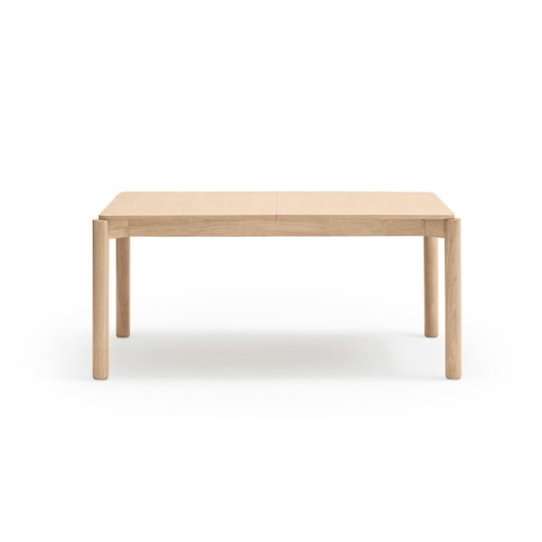 Sulankstomas valgomojo stalas su uosio apdaila 160x100 cm Atlas - Teulat