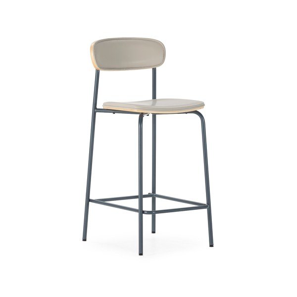 Smėlio spalvos iš audinio baro taburėtės 2 vnt. (sėdynės aukštis 65,5 cm) Saula – Marckeric