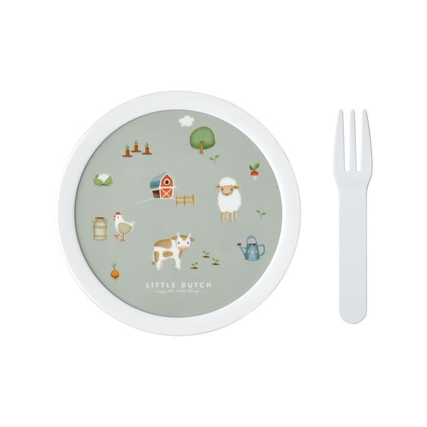 Vaikiška pietų dėžutė šakutė Little farm – Mepal