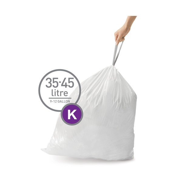 Ištraukiami šiukšlių maišai 20 vnt. 45 l K – simplehuman-image-1