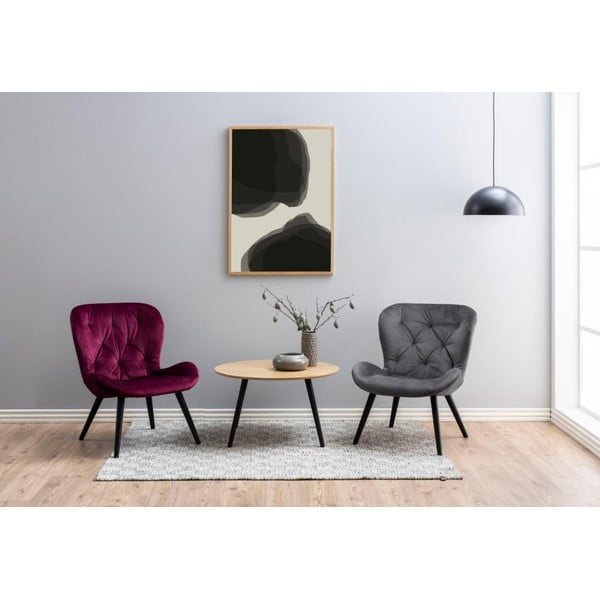 Uosio lukšto kavos staliukas Actona Stafford, ⌀ 80 cm-image-3