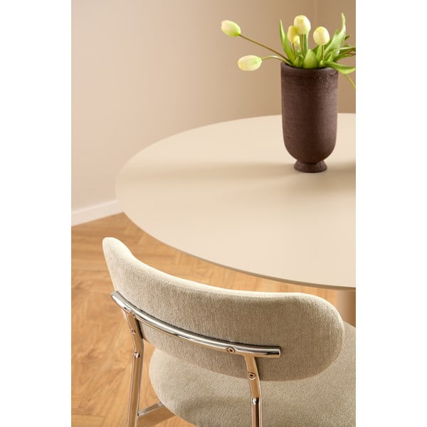 Kreminės spalvos valgomojo kėdė Lyric – Actona-image-3