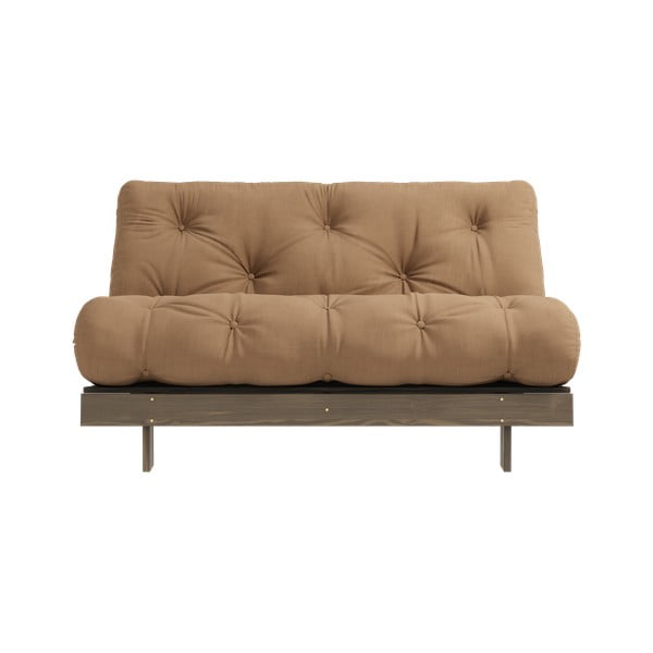 Sulankstoma sofa šviesiai rudos spalvos 140 cm Roots – Karup Design