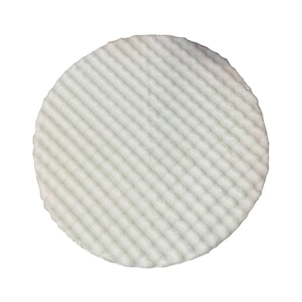 Skalbiamas apvalios formos kilimas kreminės spalvos ø 120 cm Bubbly – Oyo Concept