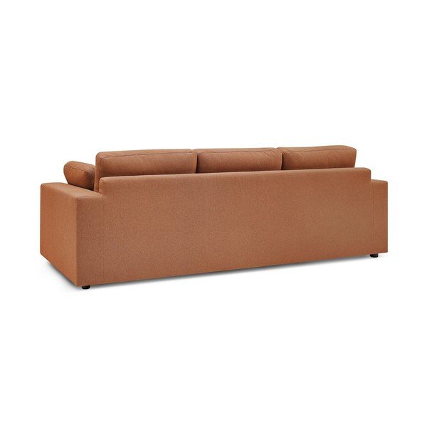 Oranžinės spalvos sofa 250 cm Belair – Bobochic Paris-image-4