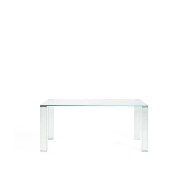 Iš stiklo valgomojo stalas 90x160 cm Adularia – Kave Home-image-2