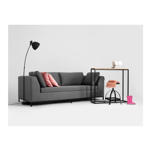 "Custom Form Ambient" tamsiai pilka trijų vietų sofa-lova-image-3