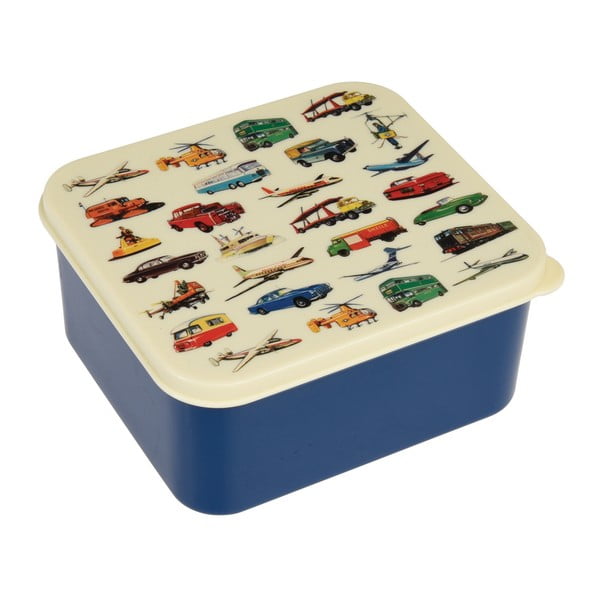 Mėlyna pietų dėžutė "Rex London" derliaus transportas