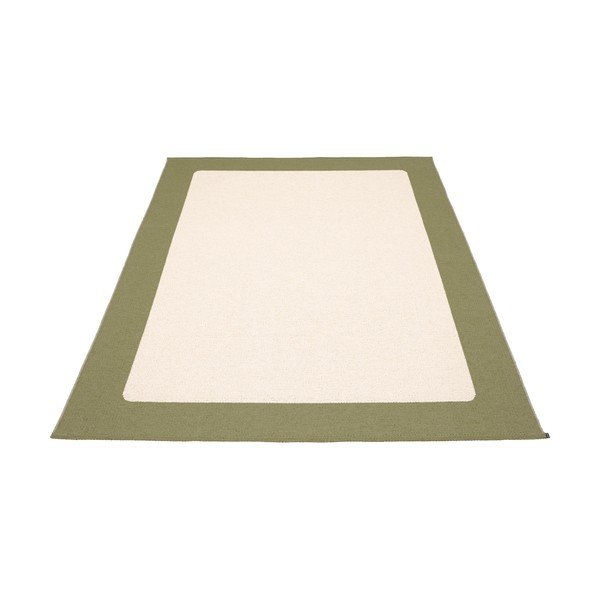 Žalios spalvos/kreminės spalvos lauko ir vidaus kilimas 180x260 cm Ilda Pine – Pappelina
