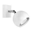 Baltas sieninis šviestuvas Sollux Ollo