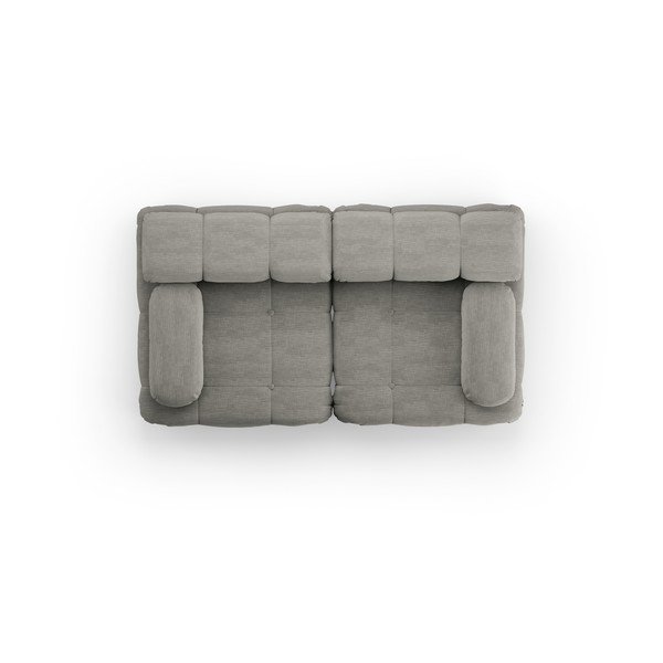 Sofa pilkos spalvos 192 cm Ferento – Cosmopolitan Design-image-4