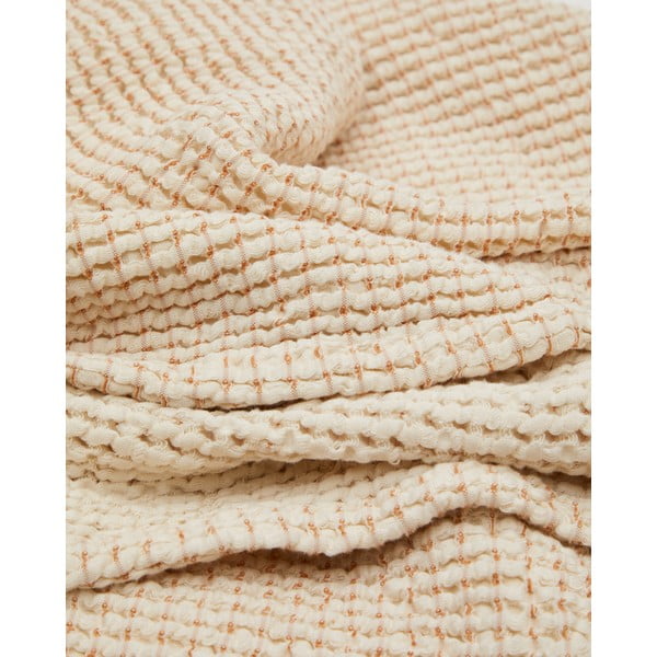 Iš medvilnės lovatiesė smėlio spalvos 180x260 cm Senara – Kave Home-image-1