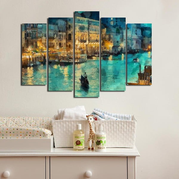 Paveikslai 5 vnt. rinkinyje Venice - Wallity-image-1