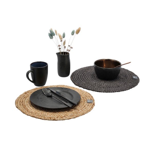 Natūralus pintas padėkliukas Södahl, ø 35 cm-image-3