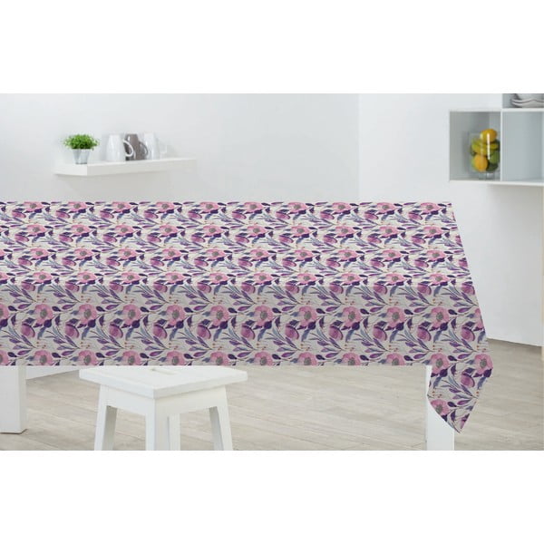 Violetinė staltiesė "Sabichi Poppy", 178 x 132 cm