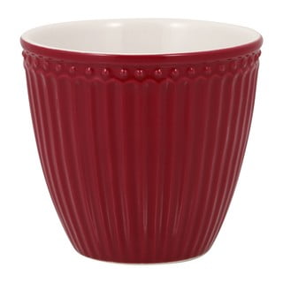 Raudonas keraminis puodelis 0,35 l Alice - Green Gate