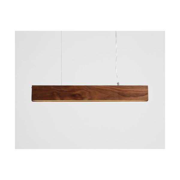 Pakabinamas šviestuvas iš riešutmedžio Custom Form Line Plus M Woody-image-2