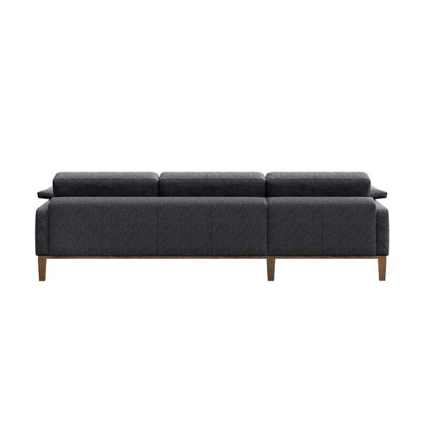 Kampinė sofa tamsiai pilkos spalvos (su kairiuoju kampu) Musso – MESONICA-image-3