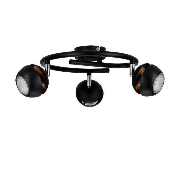 Lubinis šviestuvas juodos spalvos/auksinės spalvos 38x38 cm su metaliniu gaubtu Boni – Candellux Lighting-image-2