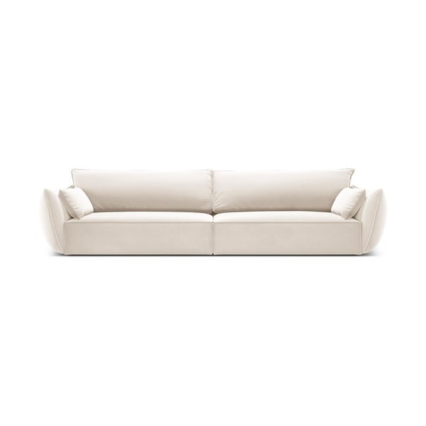Smėlio spalvos iš velveto sofa 248 cm Vanda – Mazzini Sofas