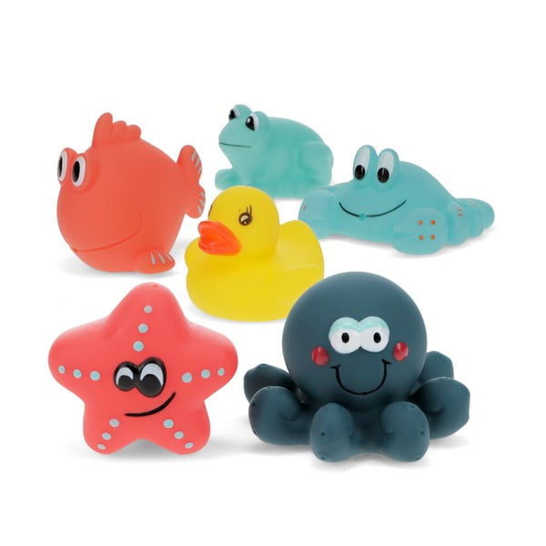 Vandens žaislas 6 vnt. Aquatic animals – Rex London