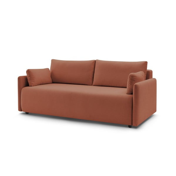 Sulankstoma sofa oranžinės spalvos 211 cm Marcel – Bobochic Paris-image-3