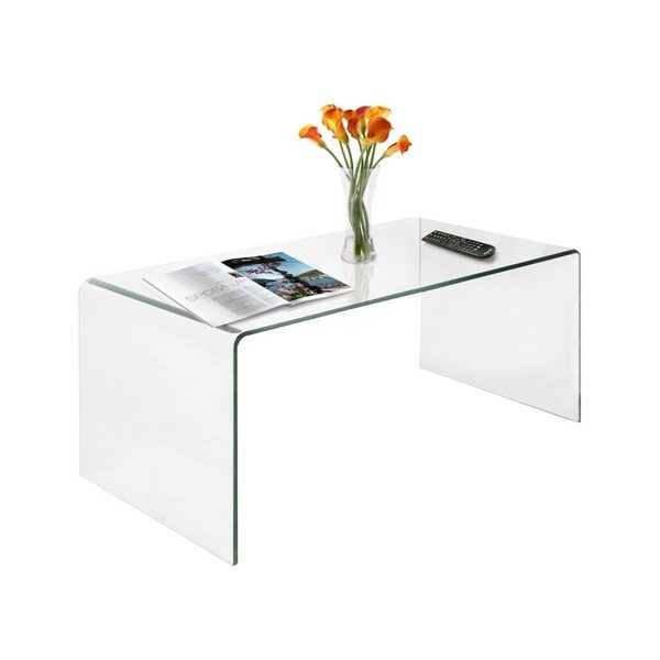 Stiklinis žurnalinis staliukas Evergreen House Simple-image-2