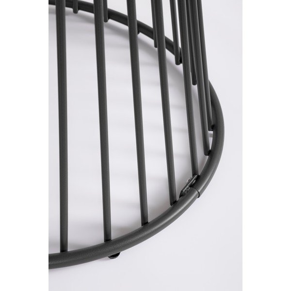 Iš plieno apvalios formos sodo valgomojo stalas ø 120 cm Austin – Bizzotto-image-2