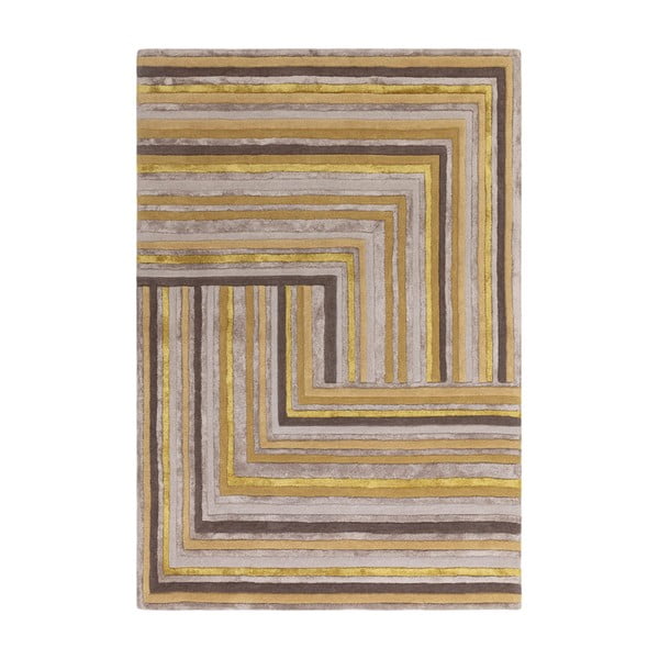Iš vilnos kilimas ochros spalvos 160x230 cm Network Gold – Asiatic Carpets