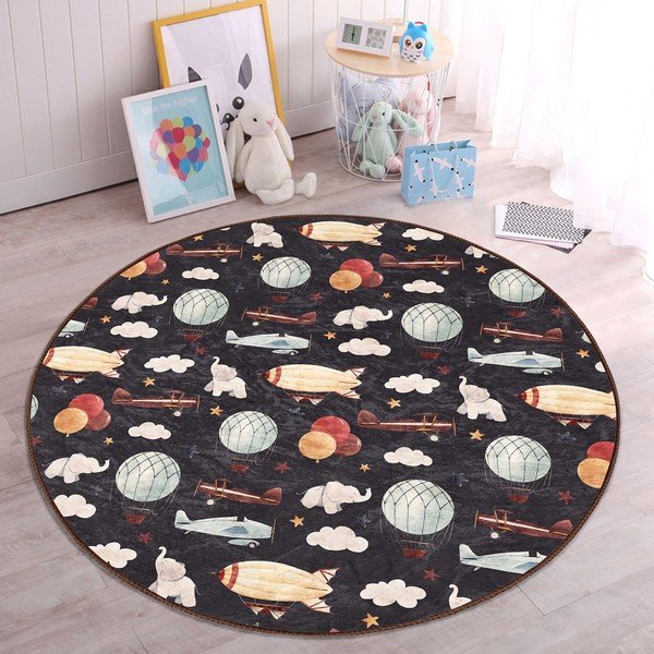 Vaikiškas kilimas ø 100 cm Comfort – Mila Home-image-2