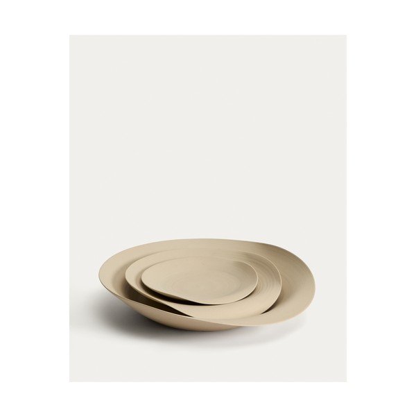 Iš keramikos dekoratyvinis padėklas ø 53 cm Ebenor – Kave Home-image-3