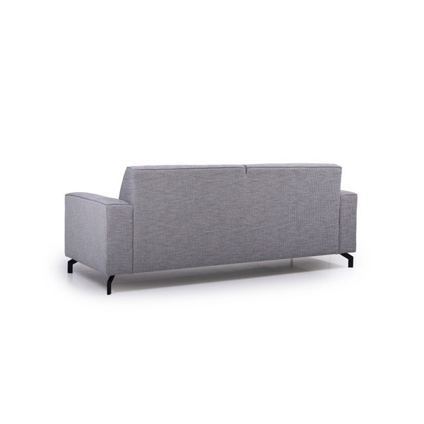Pilka trivietė sofa Scandic Lesly-image-1