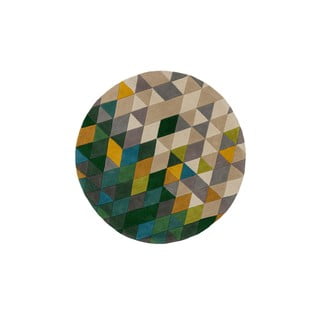 Vilnonis kilimas Flair Rugs Prism, ⌀ 160 cm