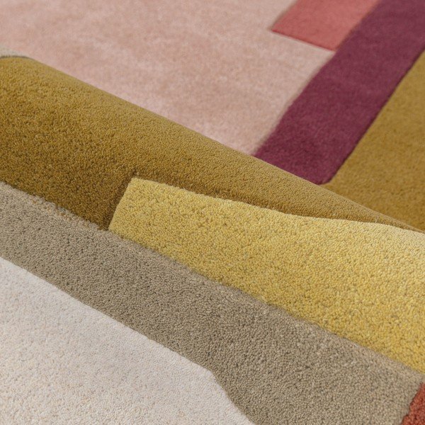 Rankų darbo iš vilnos kilimas 140x200 cm Elwin Wool – Flair Rugs-image-3