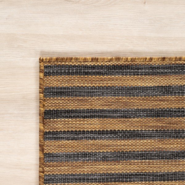 Juodos spalvos/rudos spalvos lauko ir vidaus kilimas 120x170 cm Mira 1453 – Ayyildiz Carpets-image-2