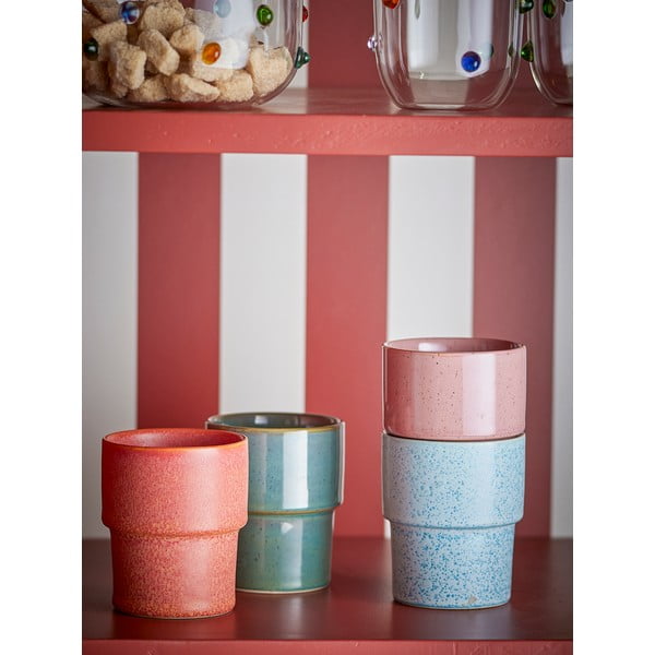 Iš akmens masės puodeliai 4 vnt. espreso 150 ml Ewan – Bloomingville-image-2