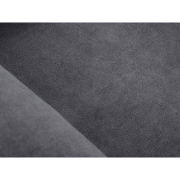 Iš velveto kampinė sofa pilkos spalvos Erin – Micadoni Home-image-1
