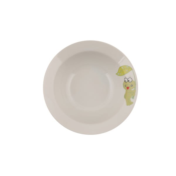 5 dalių vaikiškas porcelianinis valgomojo rinkinys Kütahya Porselen Frogs-image-2