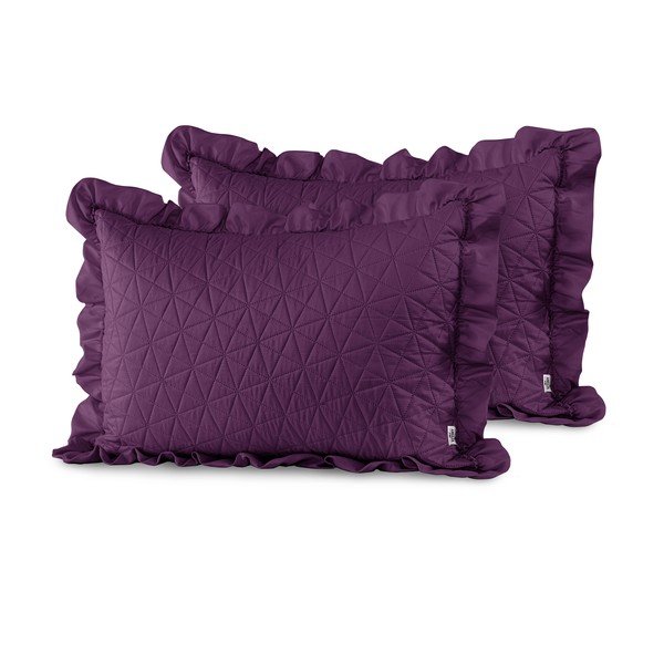 2 violetinių užvalkalų rinkinys "AmeliaHome Tilia", 70 x 50 cm-image-1