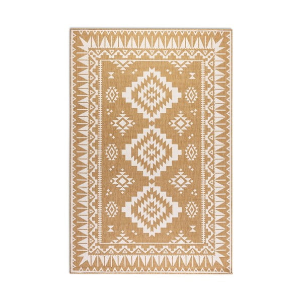 Lauko kilimas ochros spalvos/kreminės spalvos 160x230 cm Gemini – Elle Decoration-image-2