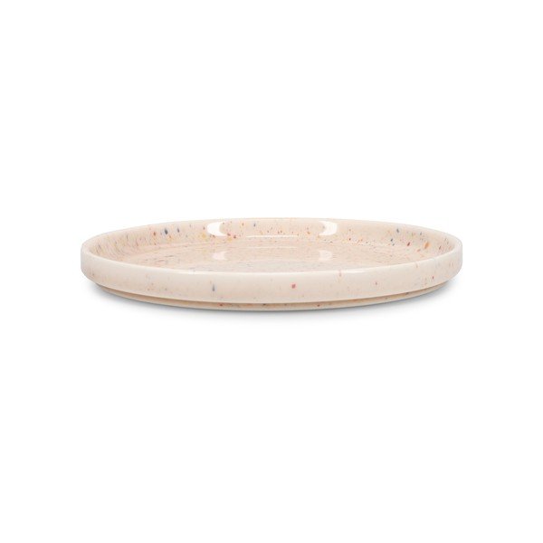 Smėlio spalvos desertinė iš porceliano  lėkštė ø 20,5 cm Fika – ONA-image-2