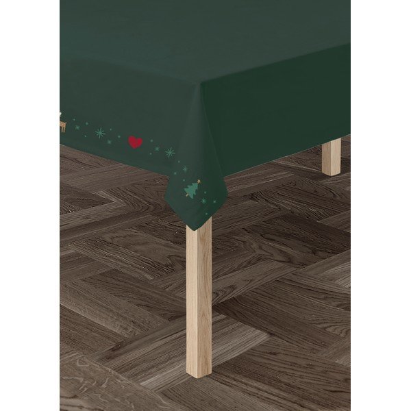 Iš medvilnės mišinio staltiesė su Kalėdų motyvu 150x270 cm Christmas Fable – JUNA-image-4