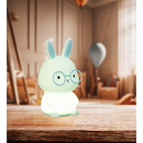 Šviesiai mėlynos spalvos vaikiška naktinė lemputė Felix – Fischer & Honsel-image-2