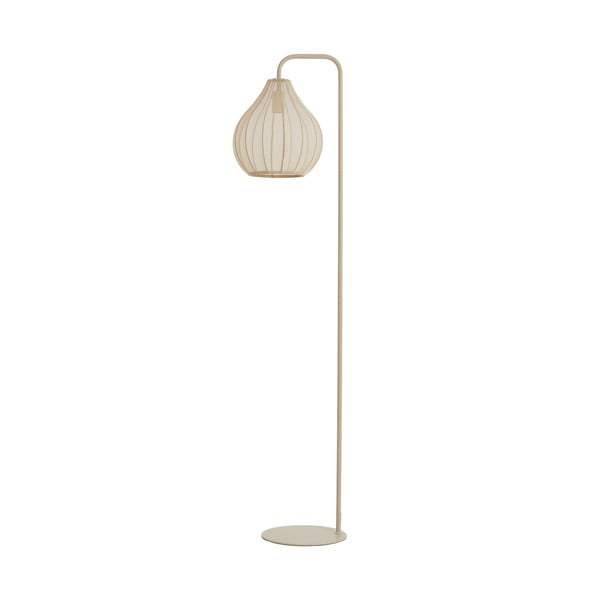 Pastatomas šviestuvas smėlio spalvos (aukštis 156,5 cm) su tekstiliniu gaubtu Elati – Light & Living-image-3